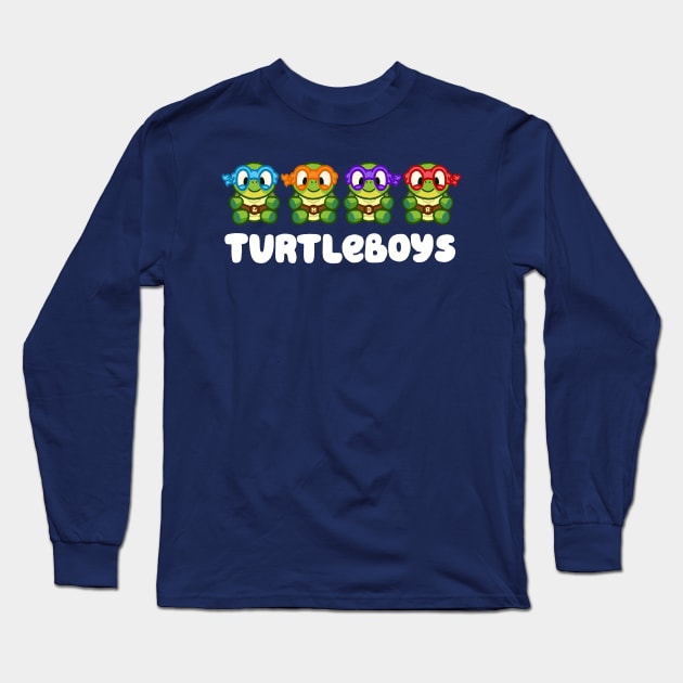 Turtleboys Long Sleeve T-Shirt by CamelCactusCreations